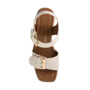 Drew Sandal | Cream