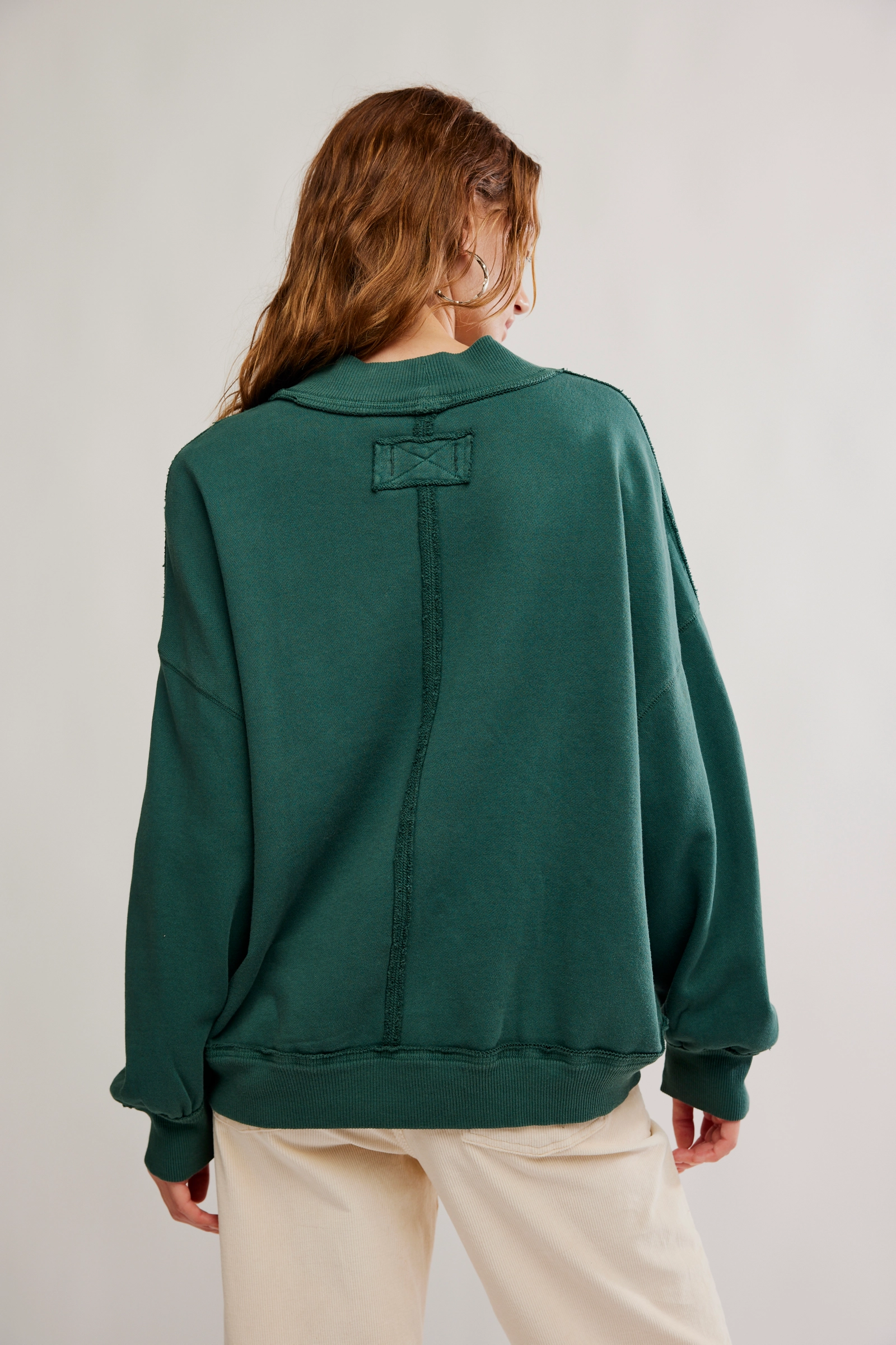 Palm Springs Pullover in Seamoss