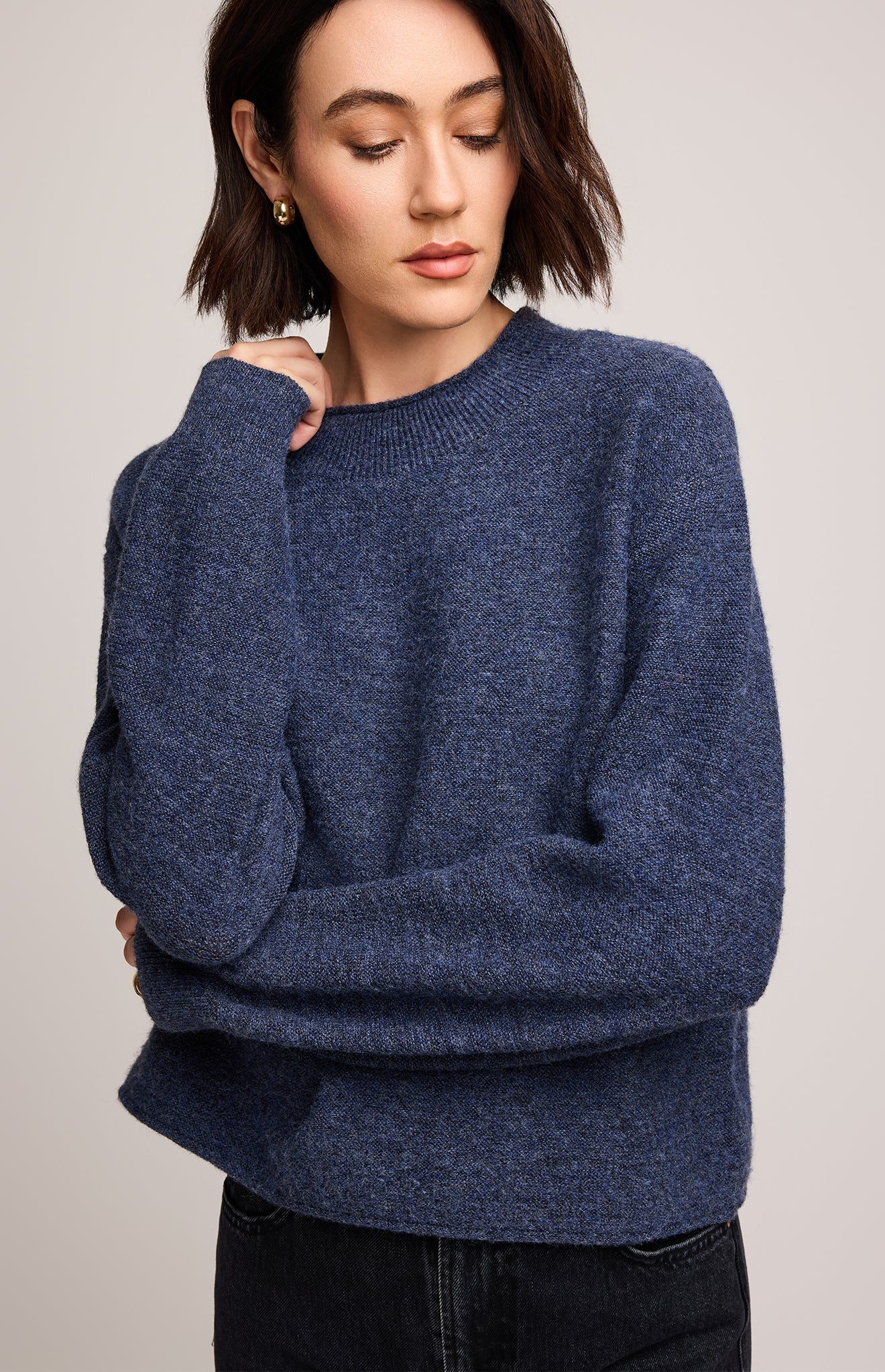 Wanda Pull Over | Heather Blue