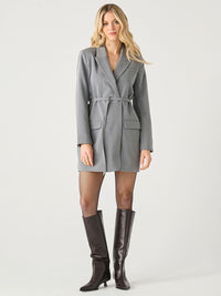 Belted Blazer Mini Dress