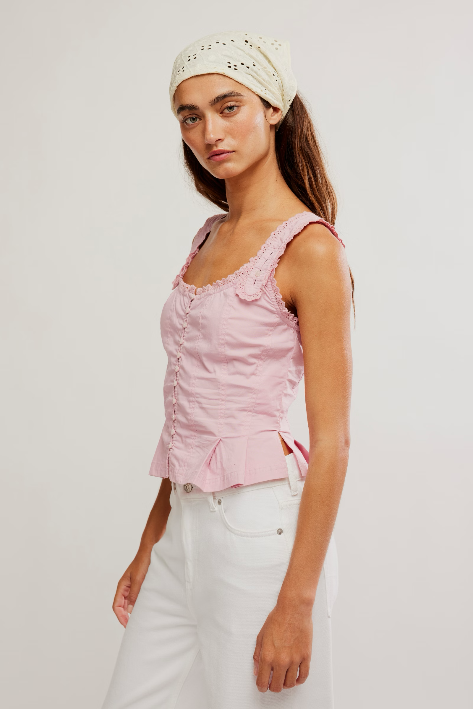 Bridgette Corset Top | Pink Nectar