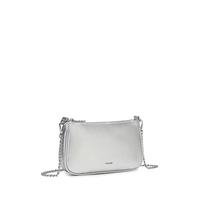 Francine Chain Crossbody in Silver