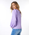Crinkle Blouse in Lilac
