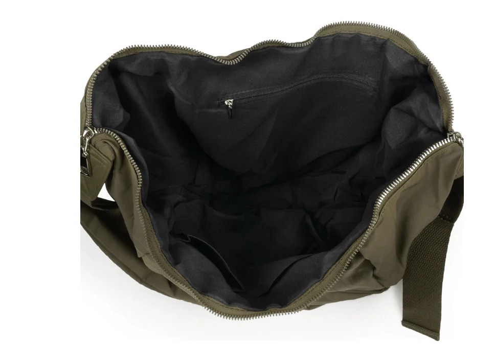 Cana Crescent Crossbody | Olive
