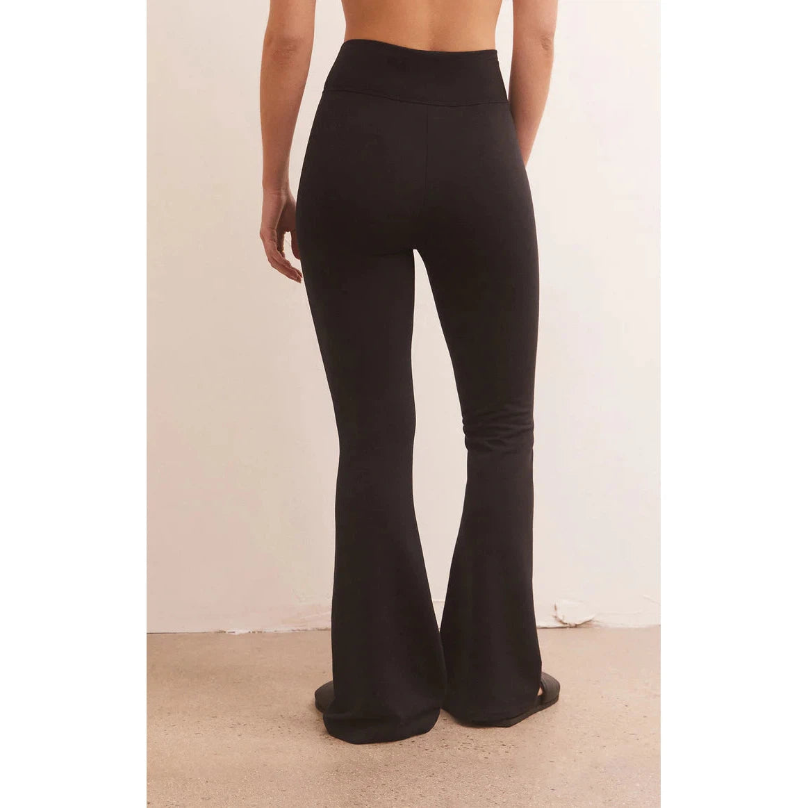 Everyday Modal Flare Pant In Black
