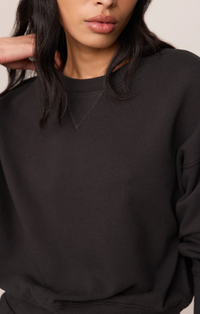 The Club House Sweater | Ash Black