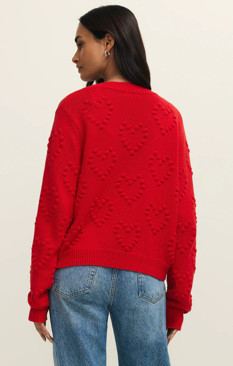 All your Hearts Cardigan | Kiss Me Red