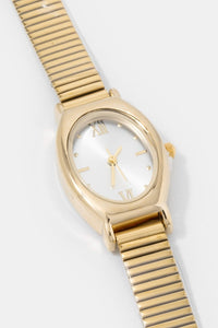 Rachel Vintage Oval Watch | Gold + Silver