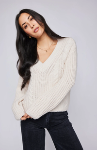 Octavia Sweater in Cream