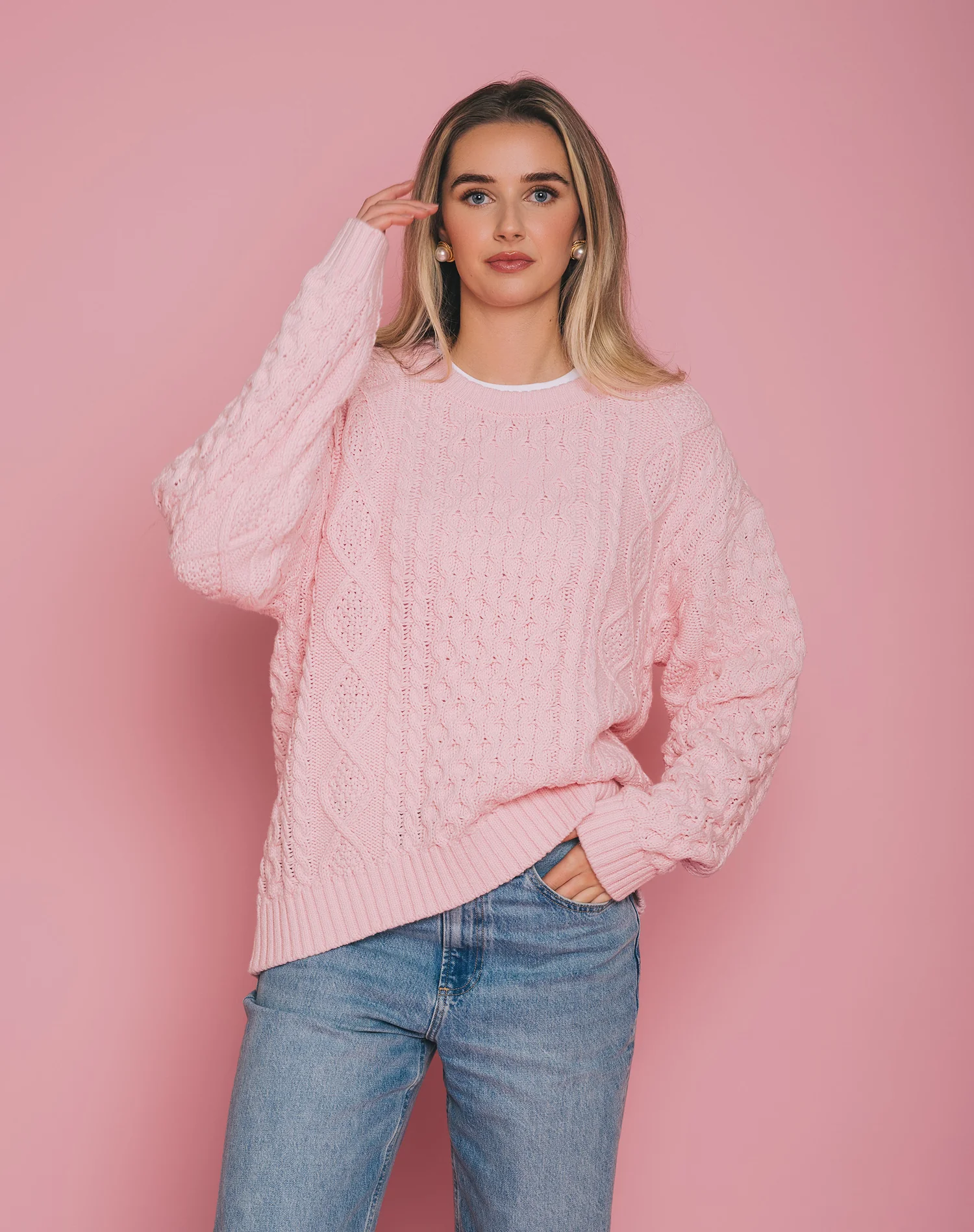 Irish Cable Knit Sweater