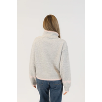 Macy Fleck Mockneck