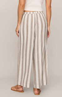 The Perfect Linen Striped Pant