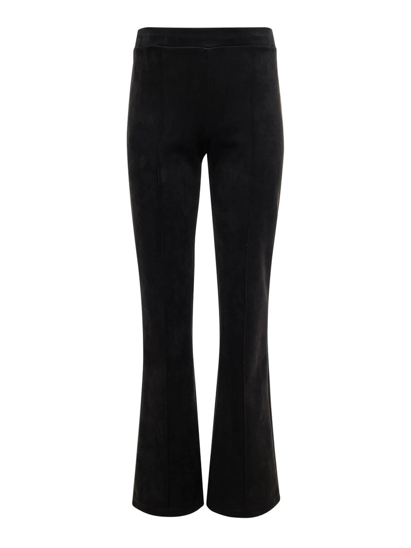 Lana Flare Semi High Rise Pant in Black