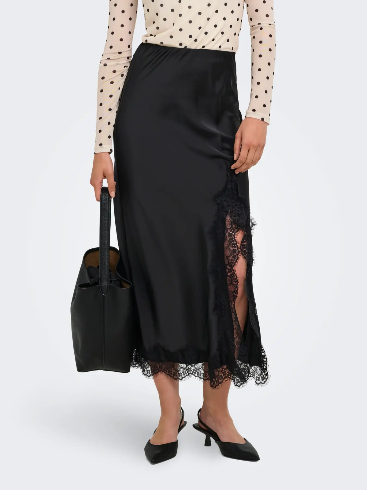 After Midnight Satin Skirt
