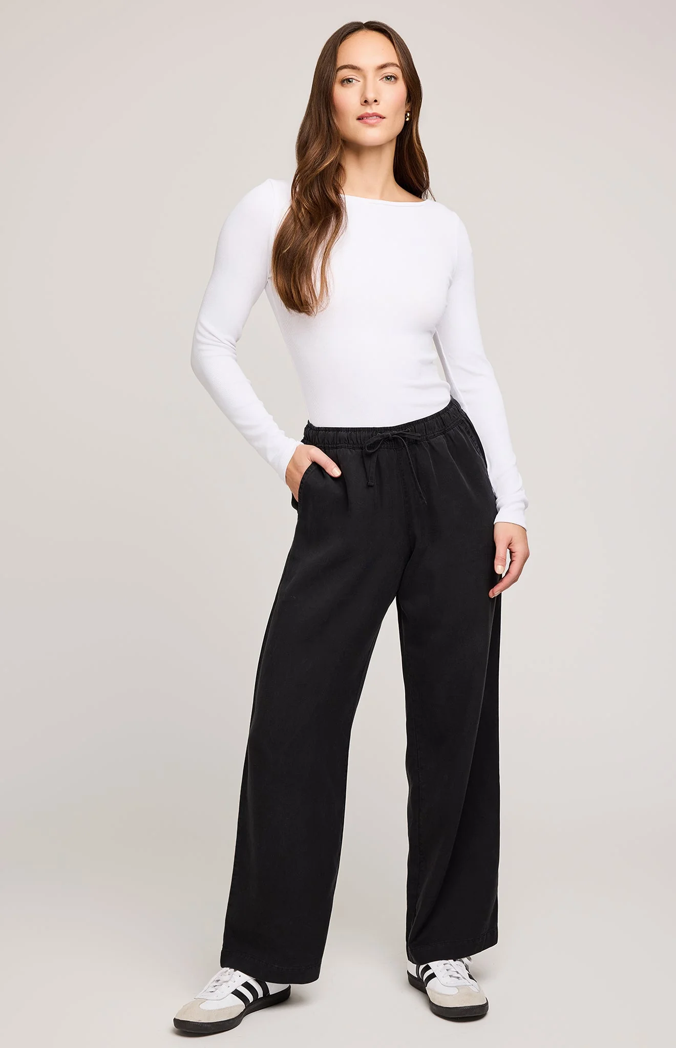 Gabriel Pant In Washed Black
