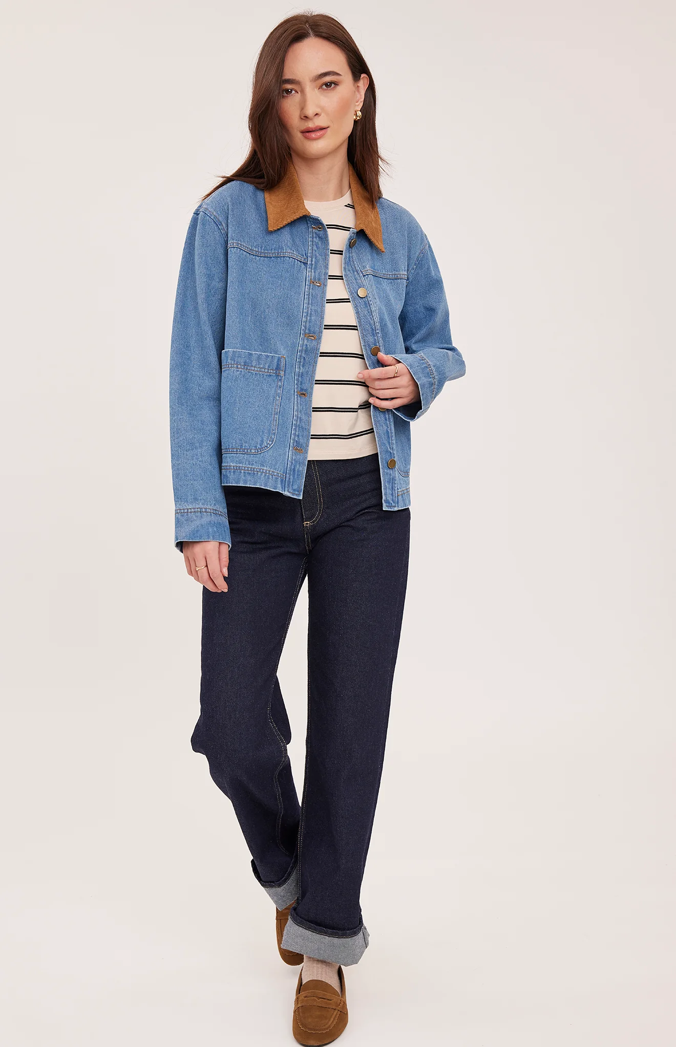 Connor Jacket | Light Wash