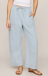 Soft Denim Carpenter Pant | Seaboard Stripe