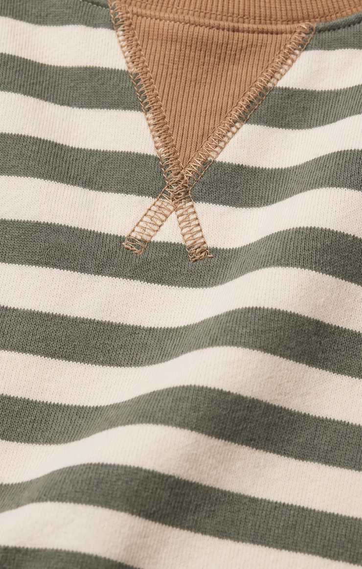 Low Key Stripe Sweatshirt | Monstera