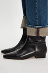 Easy Does It Vegan Ankle Boot in Black
