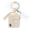 Calgary Bracelet Card Case in Cream