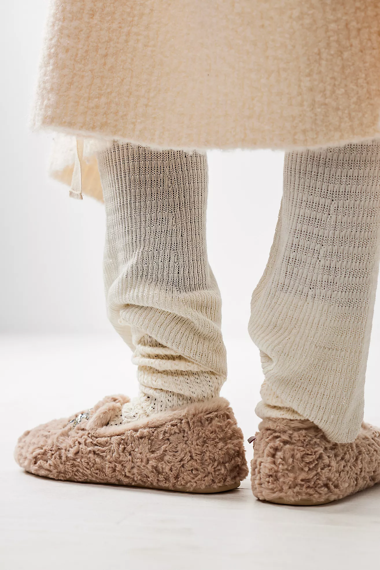 Slumber Party Loafer Slipper in Vanilla Latte