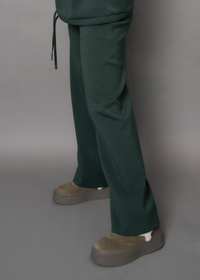 Victoria Luxe Soft Knit Pant in Pine