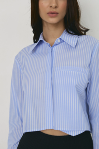 Filippini Shirt in Striped White