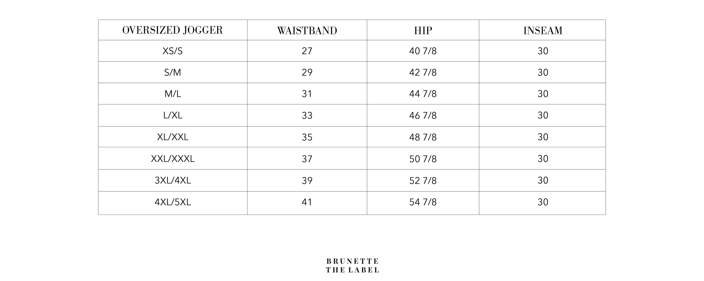 All Over Heart Oversized Jogger