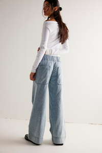 WTF Breezy Denim Pull-On Jeans | Dusk
