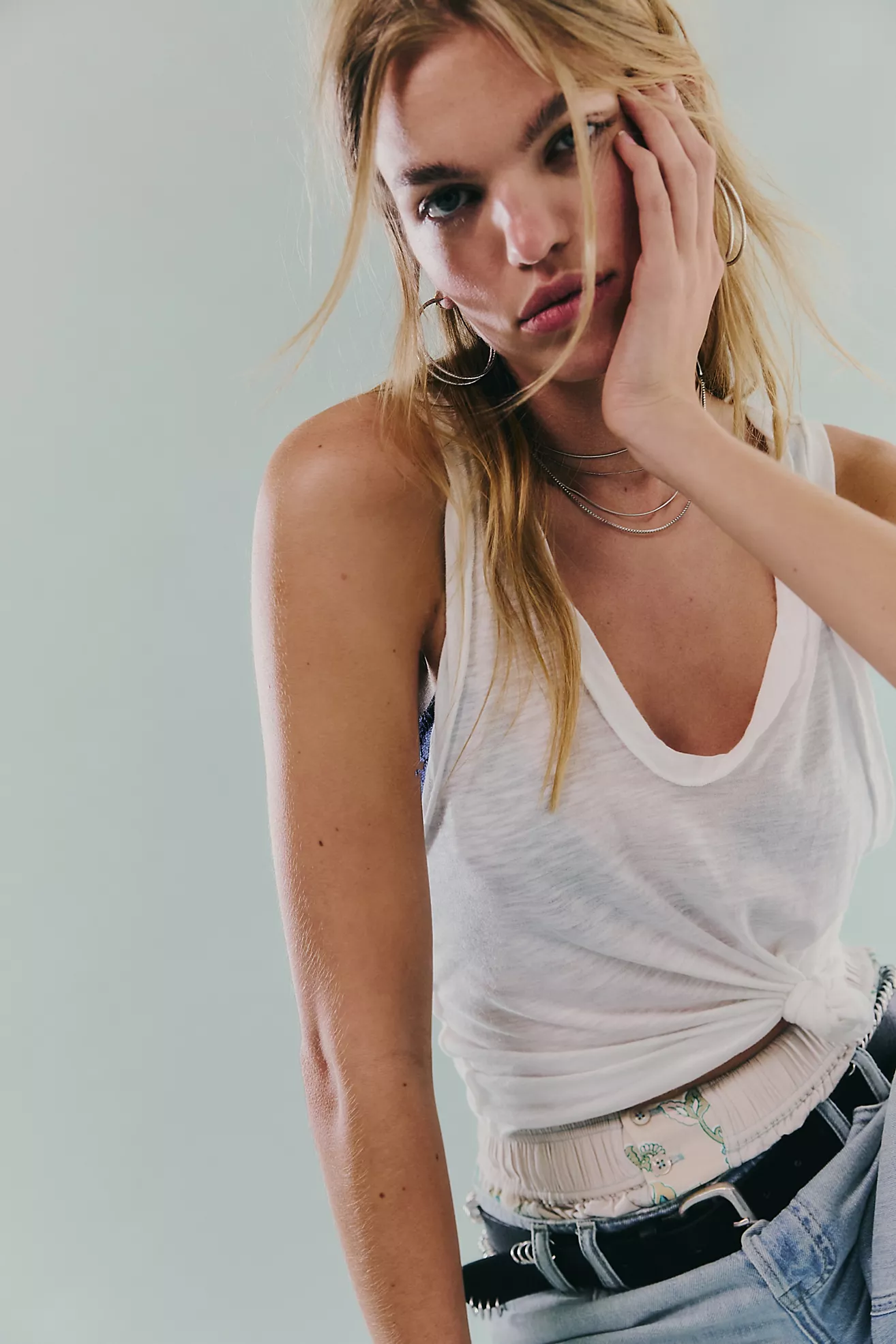 Easy Tank in Clean Ivory
