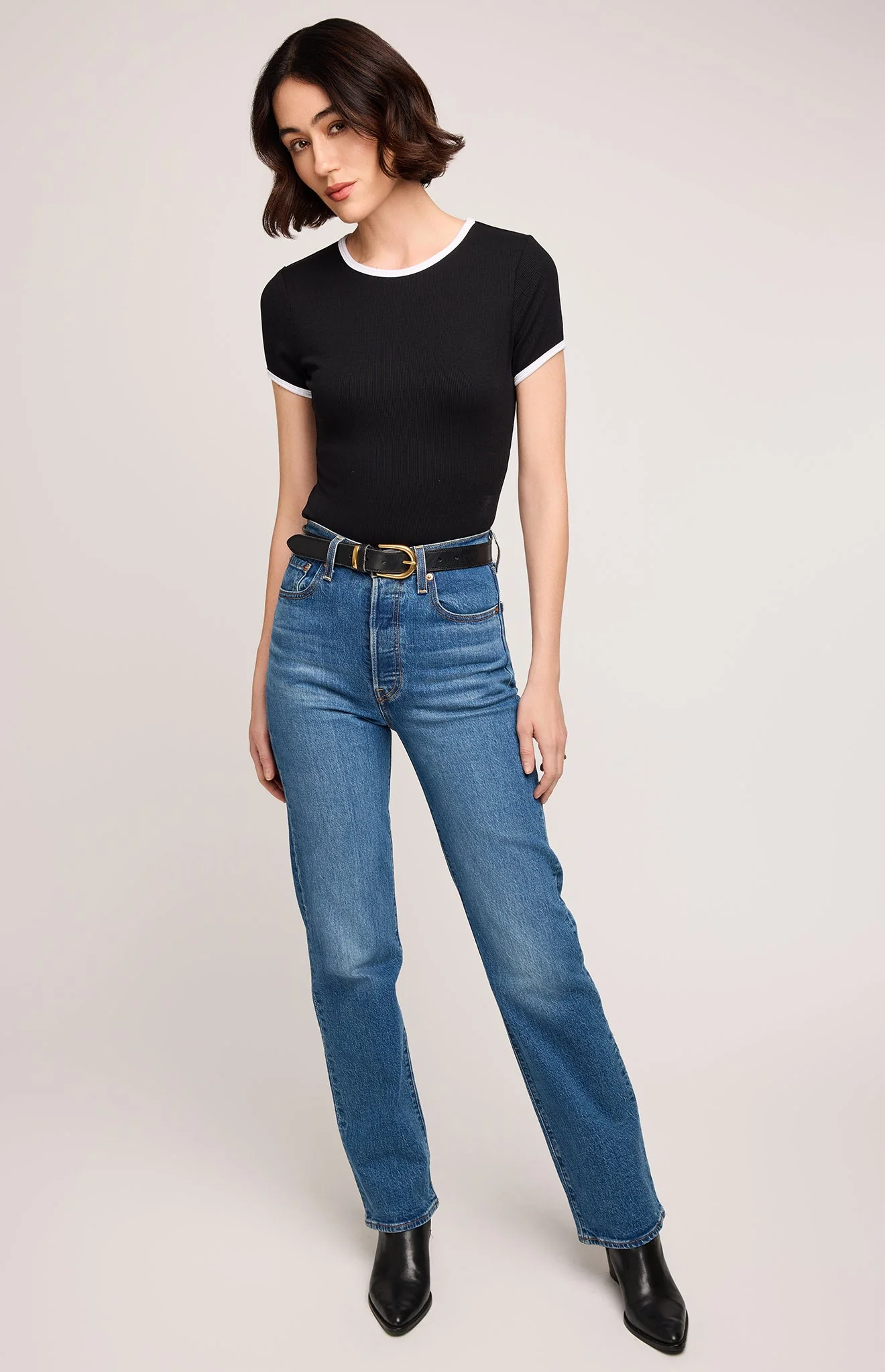 Shania Ribbed Tee