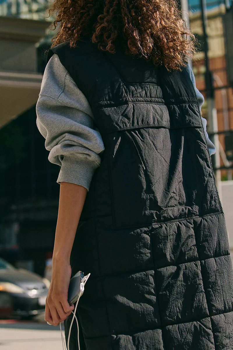 On The Move Packable Puffer Vest | Black
