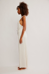 Wait A Minute Jumpsuit | Oatmeal Combo