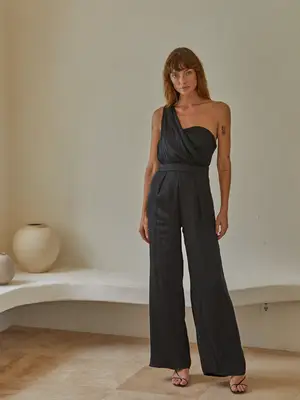 Avianna Jumpsuit in Black