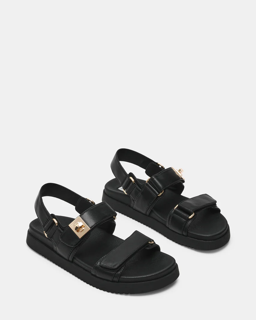 Mona Black Leather