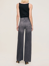 Hepburn Wide Leg High Rise 32" | Nightshade Aura