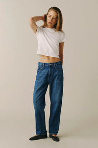 SAN - Low Slung Boyfriend Jean 28" | Settle Down