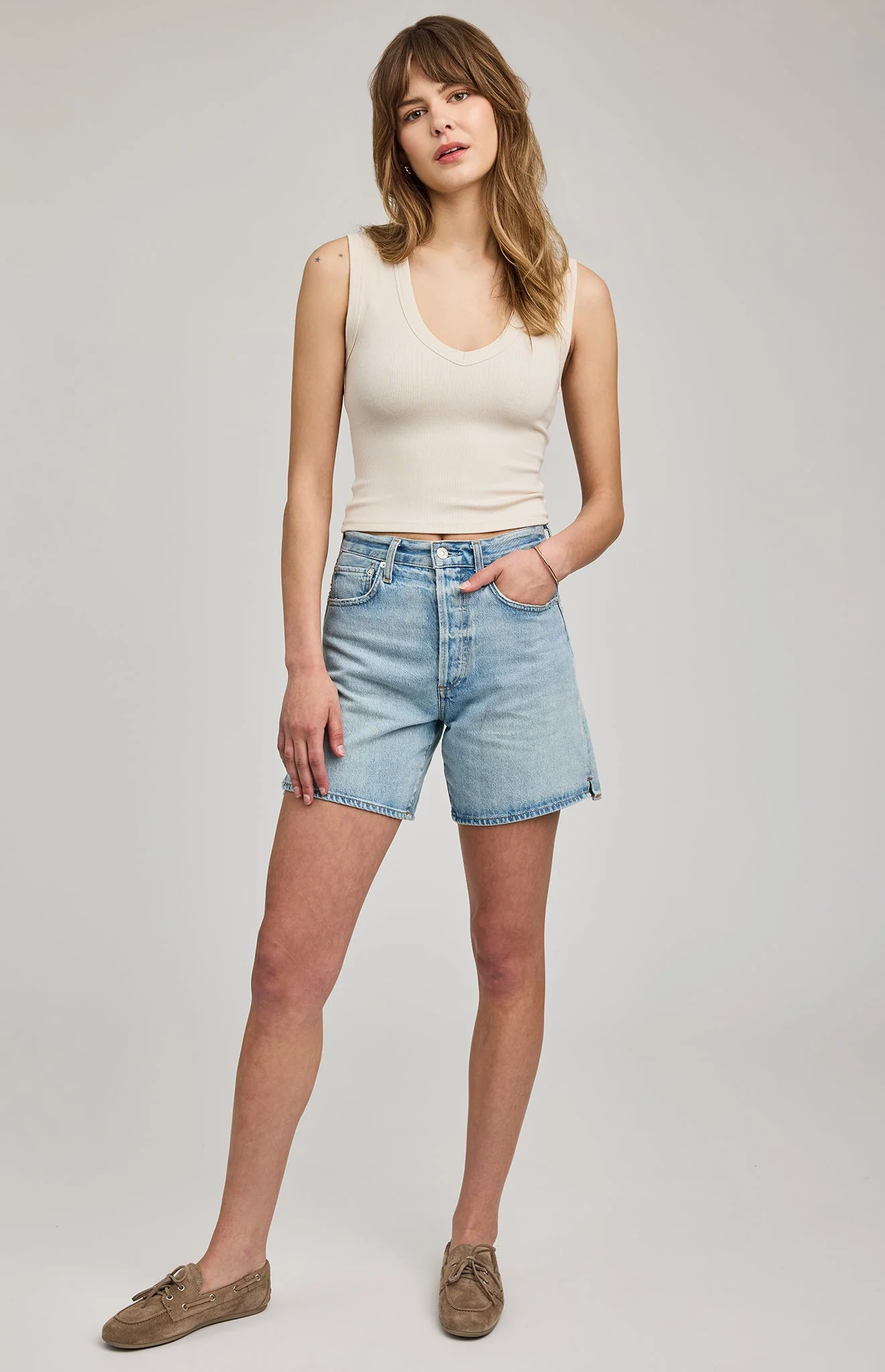 Crawford Tank Top | Alabaster
