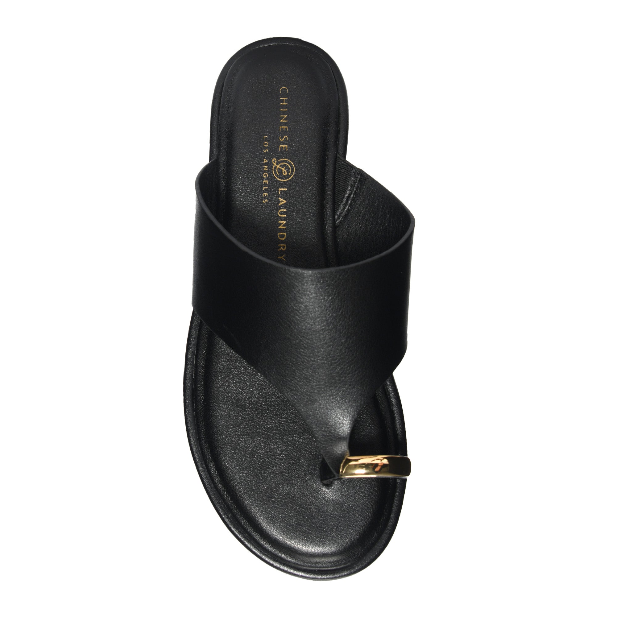 Melody Smooth Faux Leather Slide