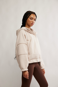 Wild and Free Fleece Pullover in Cashmere