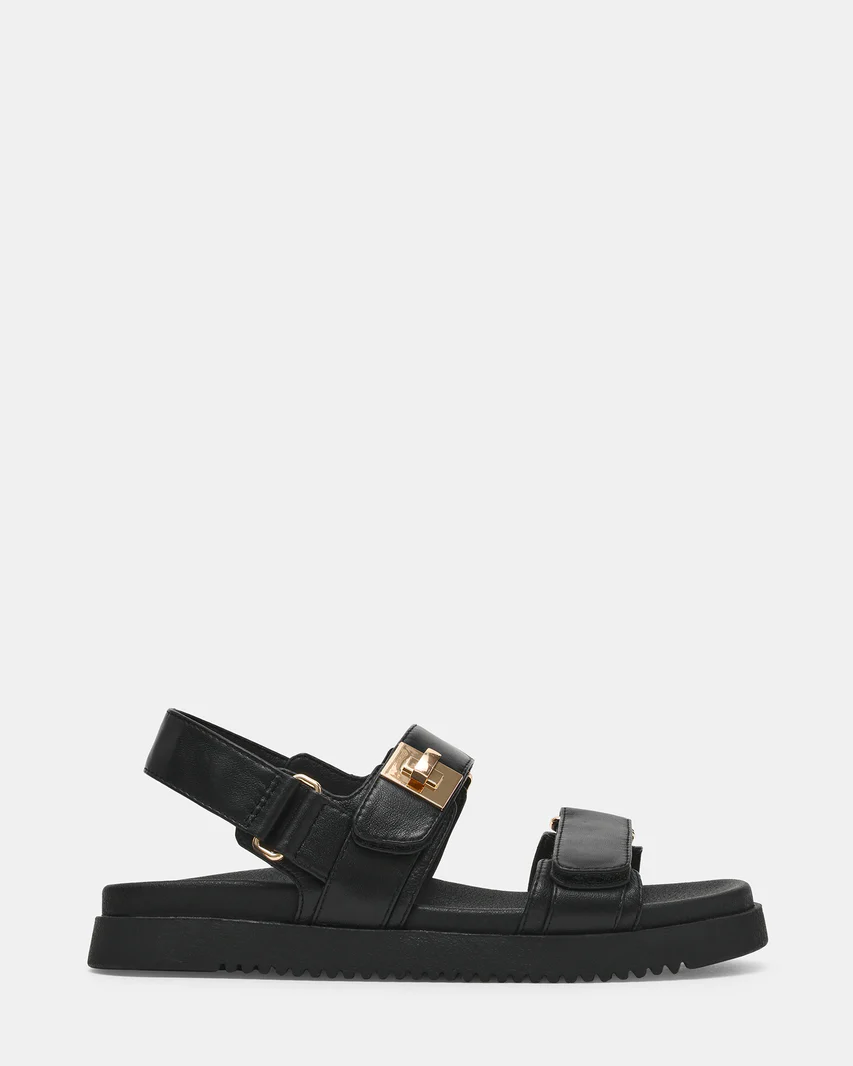 Mona Black Leather
