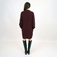 Zara Dress in Burgundy