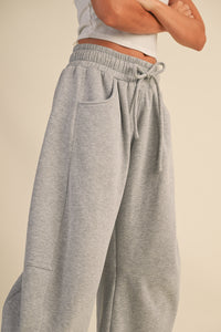 Barrel Sweats in Grey