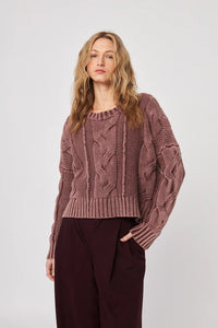 Hartford Cotton Sweater | Vintage Hazelnut