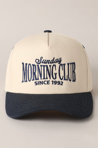 Sunday Morning Club Trucker Hat