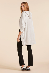 Cozy Cardi in Light Heather Grey