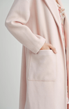 Hayley Open Coat in Blush