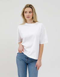 The Boxy Tee | White