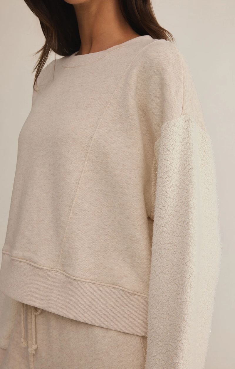 Lax Sweater In Oatmeal Heather