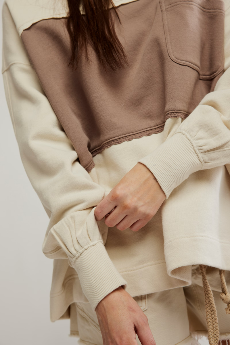 Strawberry Sweatshirt | Summer Sand Combo